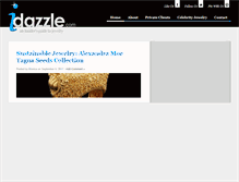 Tablet Screenshot of idazzle.com